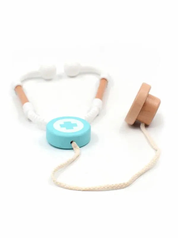 Children’s wooden doctor playset