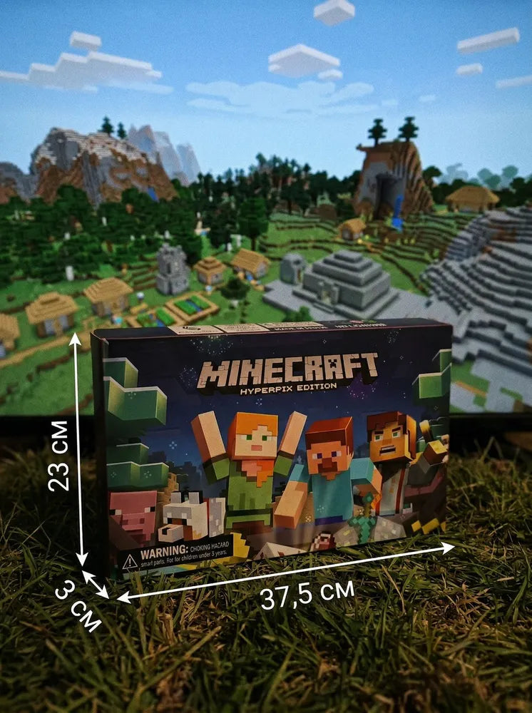Advent calendar for kids with toys from the Minecraft series