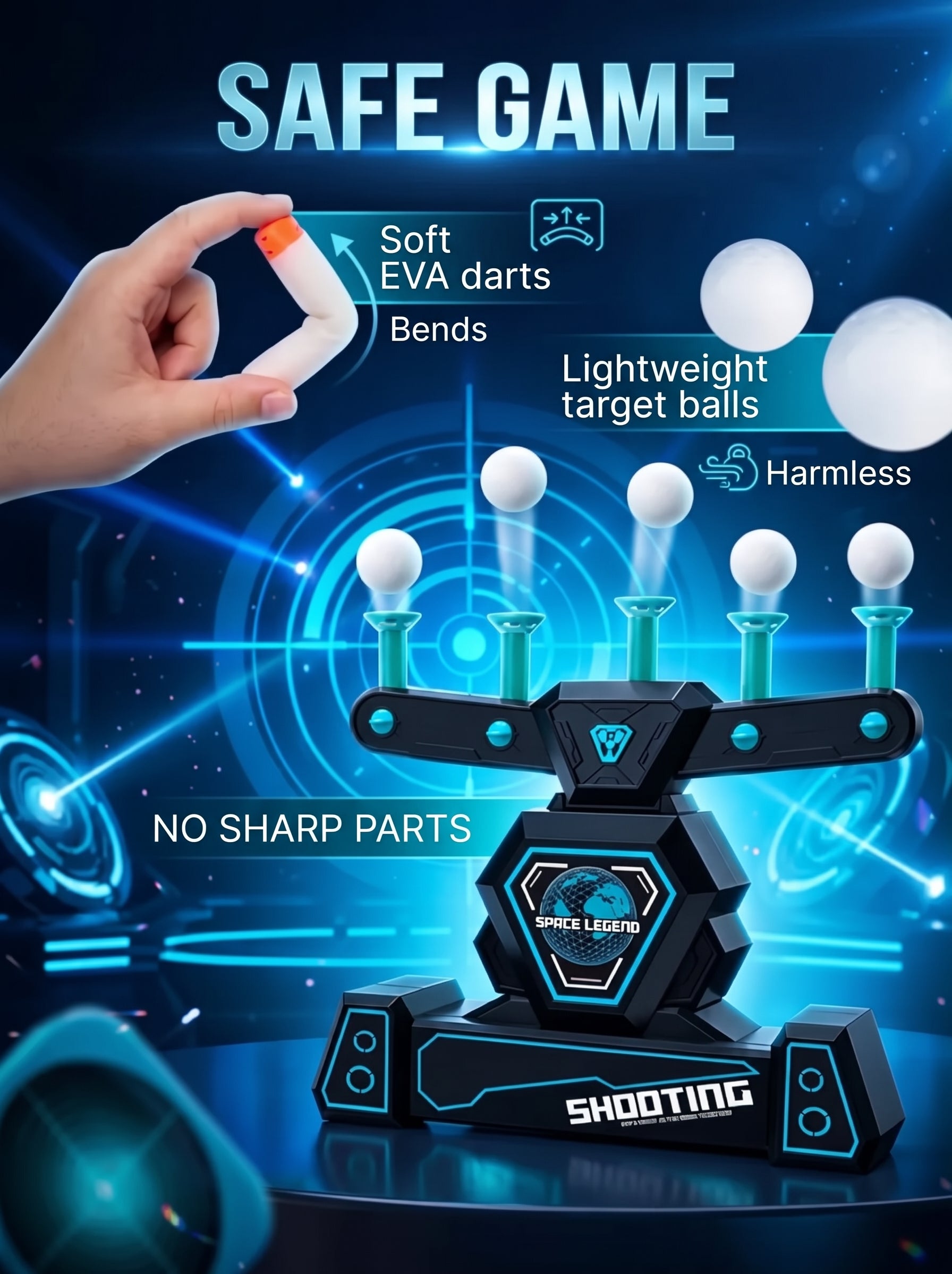 Hover Ball Target Game
