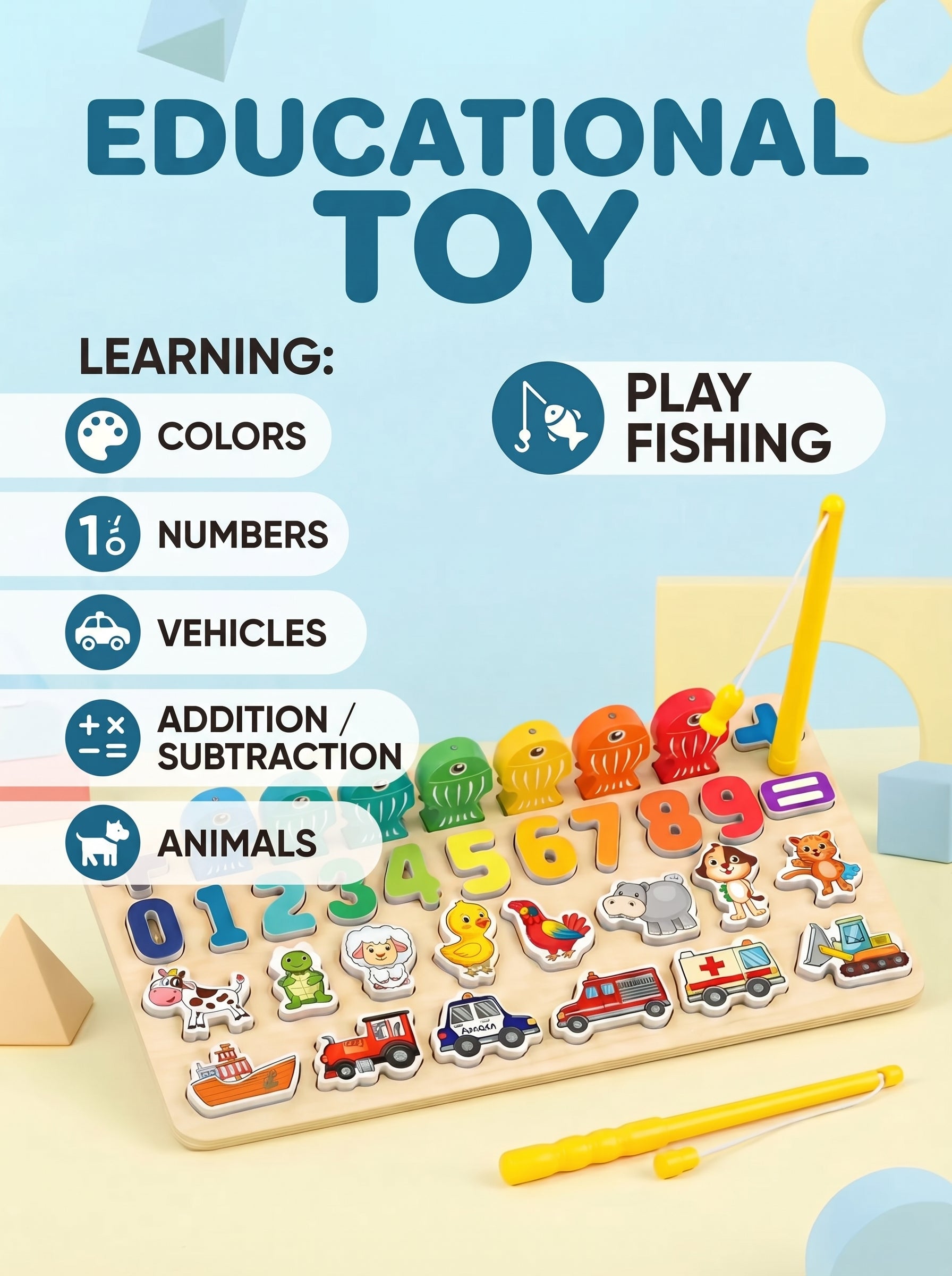 Educational Sorting Board for Children