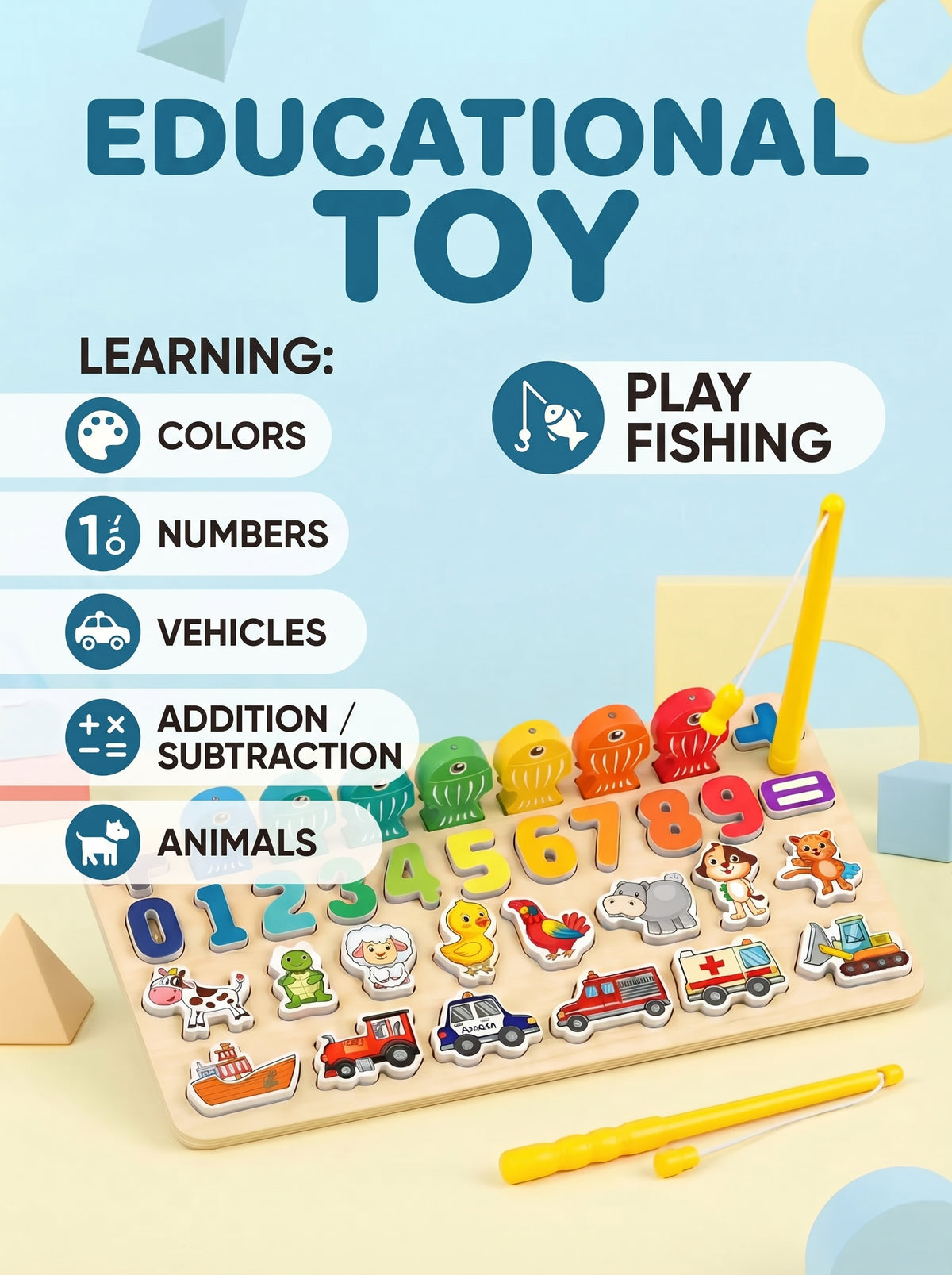 Educational Sorting Board for Children