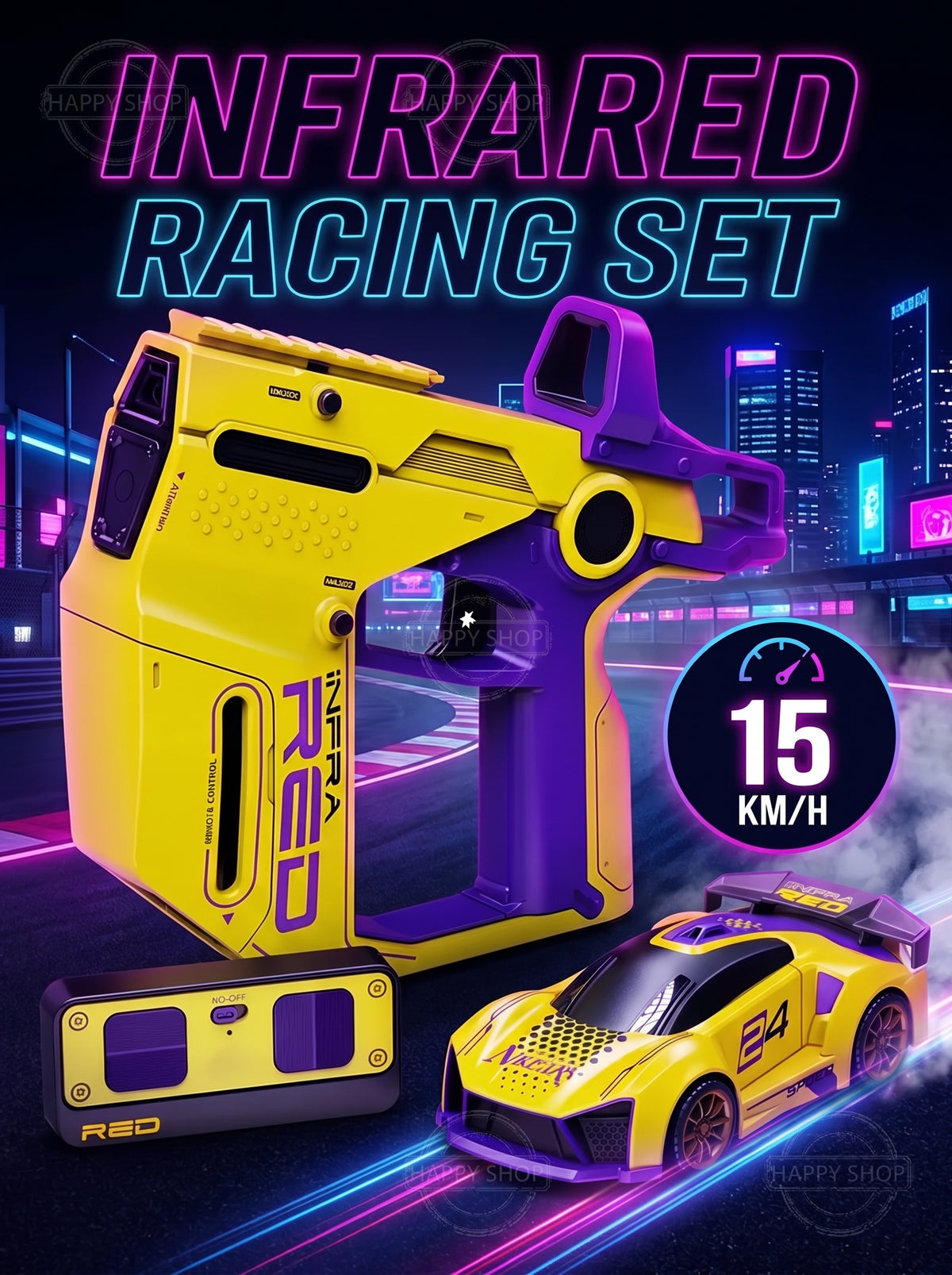 RC Battle Car with IR Cannon