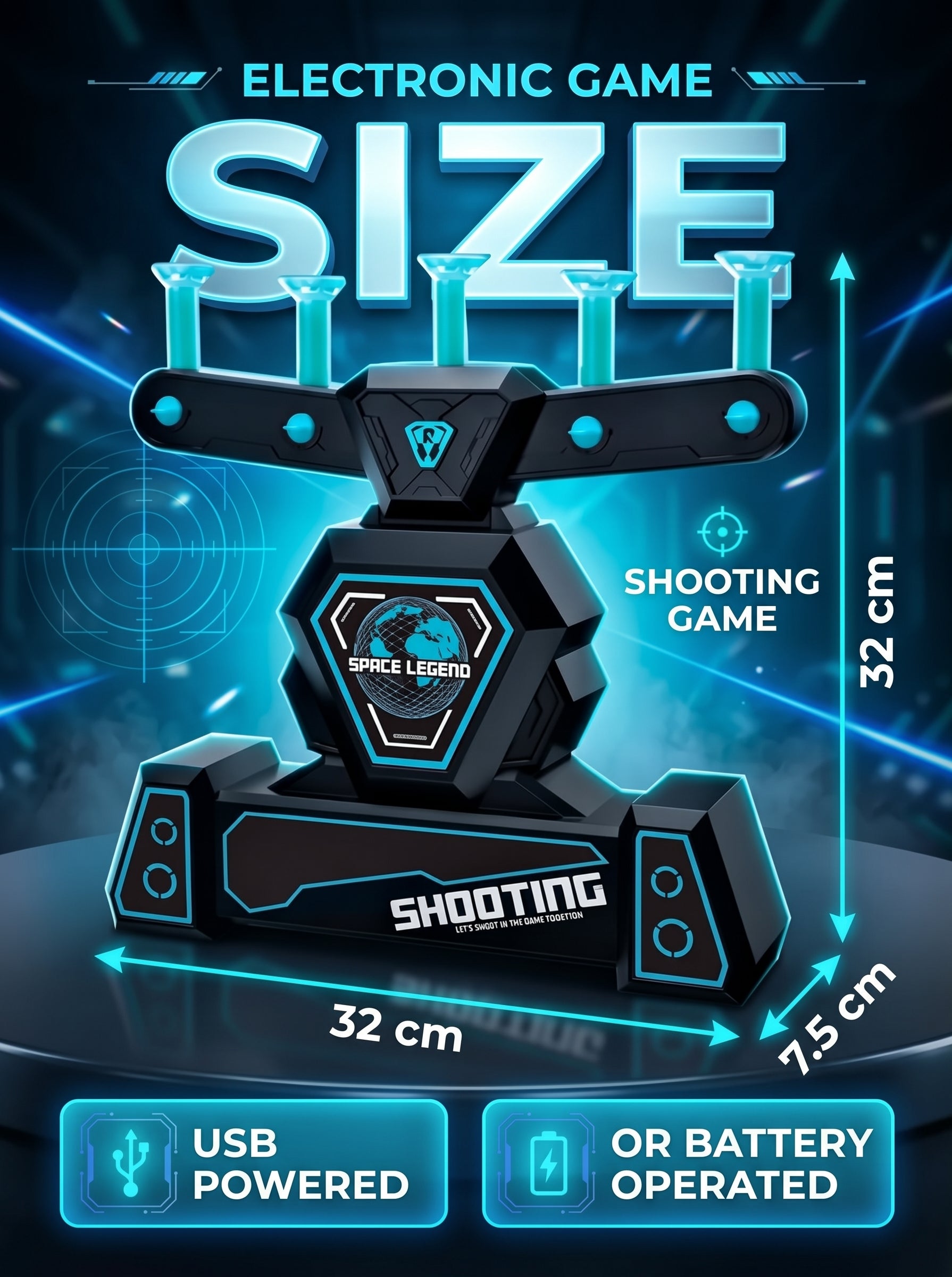 Hover Ball Target Game