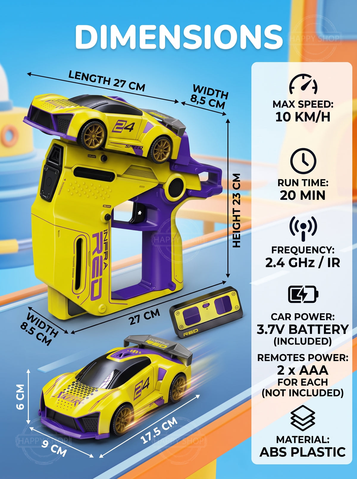 RC Battle Car with IR Cannon