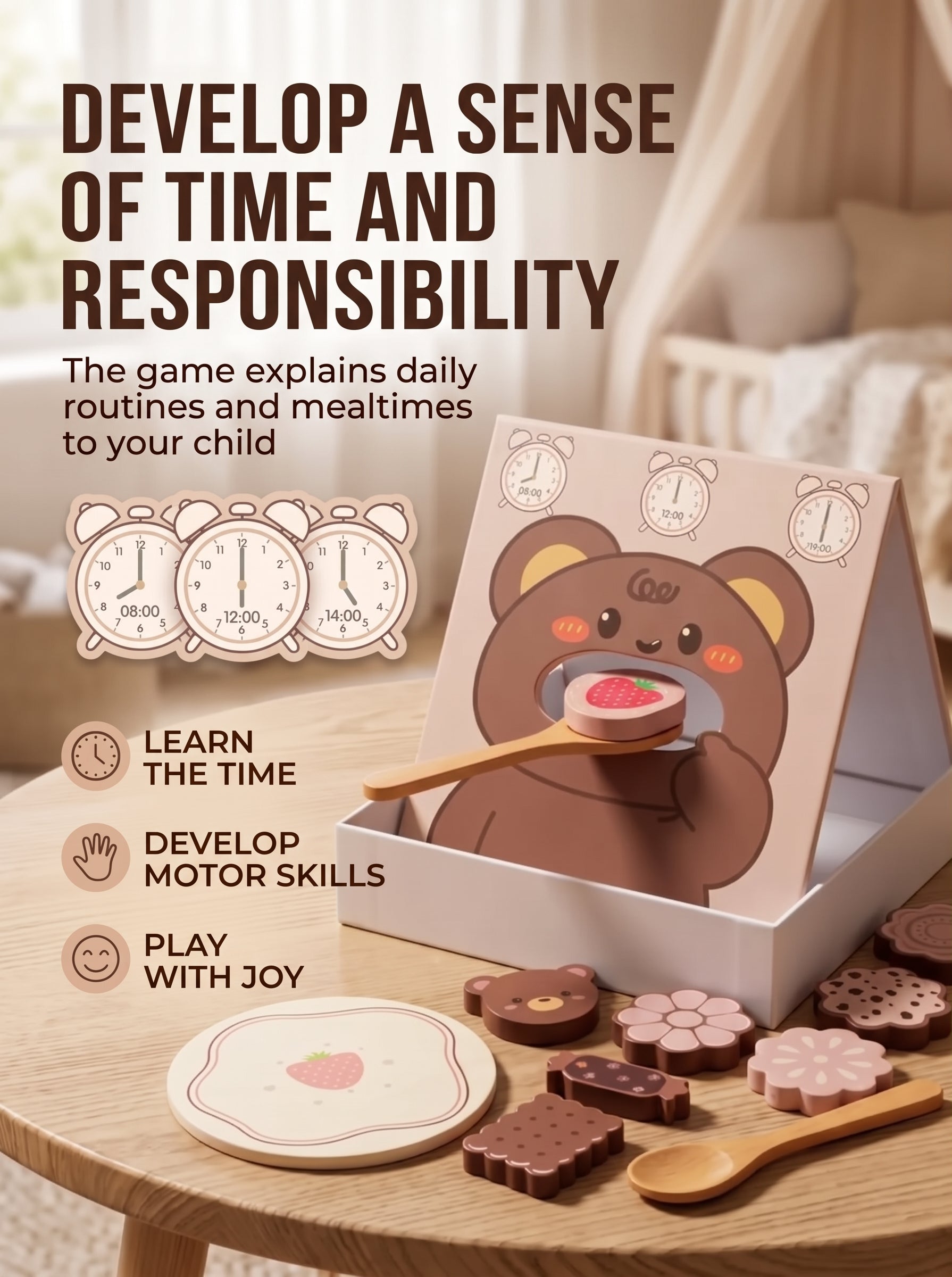"Feed the Animals" – an educational play set for children