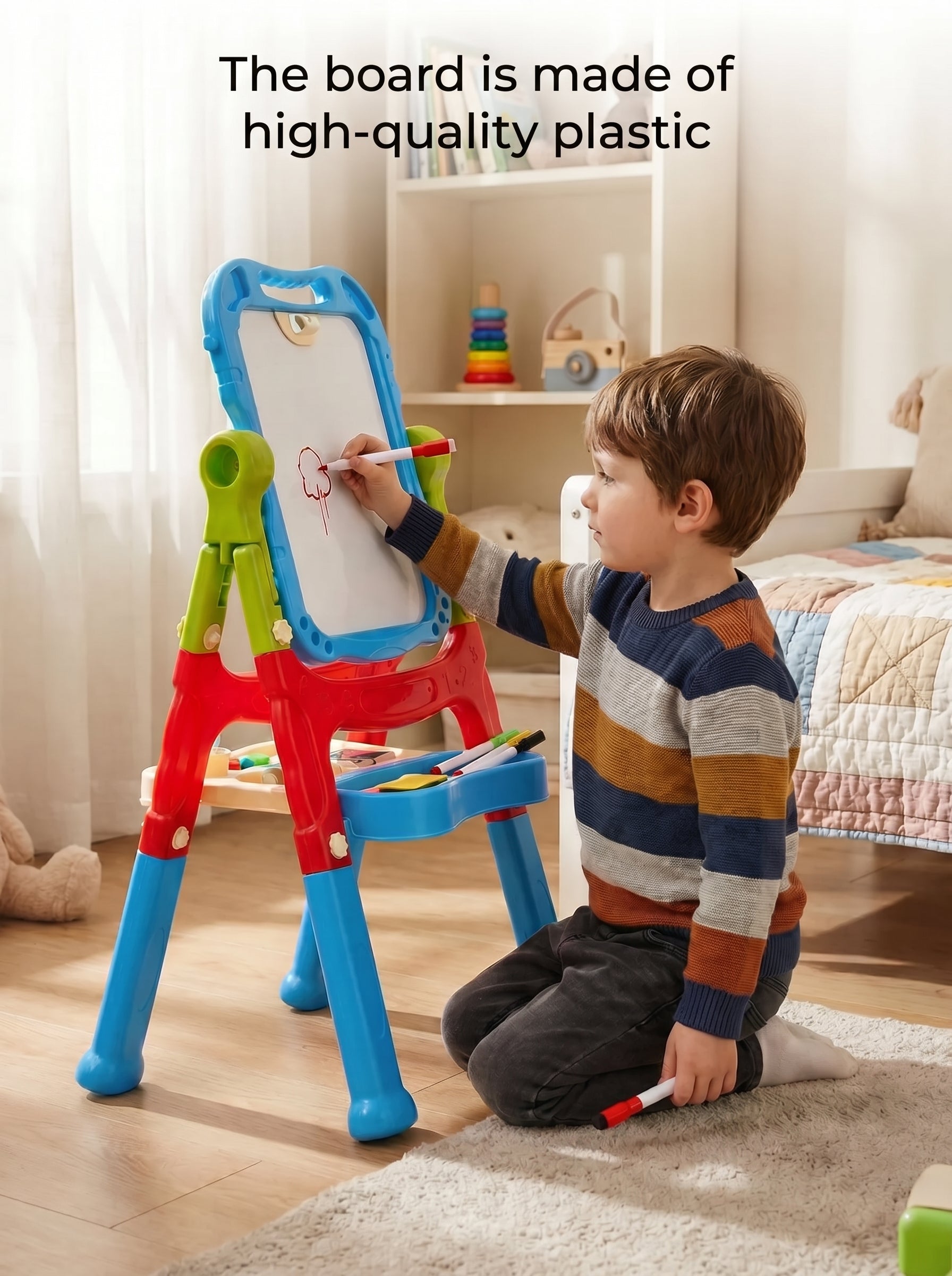 Double-sided children's easel